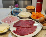 Foto del paso 1 de la receta: Rollitos de ternera en salsa cremosa calabaza y champiñones