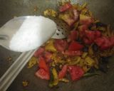 A picture of step 5 of Sweet and sour  Tomatoes and onion sabzi.