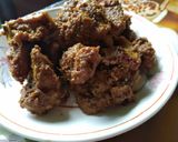 A picture of step 2 of Fried Masala Mutton.
