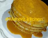 A picture of step 11 of Pancakes with homemade caramel.
