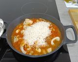 Foto del paso 3 de la receta: Paella individual de marisco con costra de alioli 🥘🥘🦞