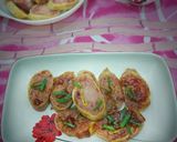 Foto langkah ke 7 dari resep Rolade Sosis Kornet Saus Tiram.