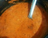 A picture of step 8 of Daal makhni.