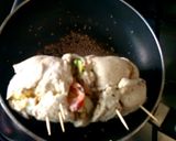 Foto del paso 10 de la receta: Comida para pareja: arrolladito de pollo primaveral