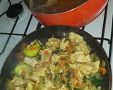 Foto del paso 5 de la receta: Arroz con mix de verduras y pollo a la mostaza