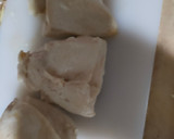 Foto del paso 3 de la receta: Piquillo rellenos de pechuga de pollo con jamón dulce y queso