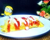 Foto langkah ke 4 dari resep Omelette Bread India.