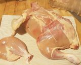 Foto del paso 9 de la receta: Pollo al cava con verduras, champiñones, jengibre y cúrcuma