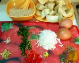 A picture of step 1 of Yam balls with golden morn.