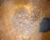 A picture of step 7 of Tarka dal.