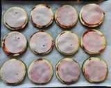 Mini cukkini pizzák recept fázis 1 fotója