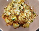 Foto langkah ke 4 dari resep Telur Tahu Masak Bumbu Saus Cabe Kacang.