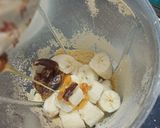A picture of step 1 of Sattu Protein Drink.