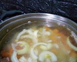 Foto langkah ke 2 dari resep Sup bakso makaroni.