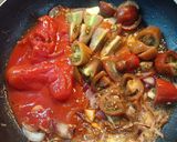 Mexikói tortaszendvics sült babbal zöldségekkel, baconnel recept fázis 4 fotója