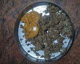 A picture of step 5 of Bajra-gud pinni.