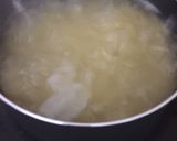 A picture of step 1 of Buttery shrimp scampi in a white wine sauce over angel hair pasta#mycookbook.