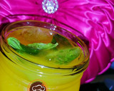 A picture of step 2 of Mango Squash 🥭🍹.
