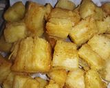 Foto langkah ke 4 dari resep Singkong Goreng Merekah.