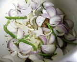 A picture of step 2 of Bagara Rice.
