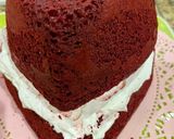 A picture of step 3 of Love Cake - Valentine's Day.