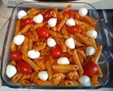 Olasz csirkés-mozzarellás penne recept fázis 6 fotója