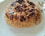 Foto del passaggio 5 della ricetta Mug cake inversa al cioccolato e mandorle 🍵🍫