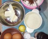 Foto langkah ke 1 dari resep Cake red Velvet kukus.