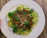 Foto del paso 5 de la receta: Fideos de Zucchini con salsa de carne! 🙂🍝🫶