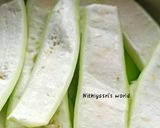 A picture of step 1 of Bottle gourd burfi or lauki ki burfi.