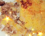 صورة لخطوة 3 من وصفة 🥔 غراتان بطاطا و لحم مرحي 🥔