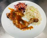 Foto langkah ke 5 dari resep Ayam Panggang Saus Simpel.