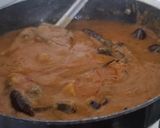 A picture of step 3 of Stuffed Brinjal potatoes in gravy.
