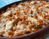 Foto del paso 6 de la receta: Macarrones vegetarianos con verduras, soja texturizada y 4 quesos