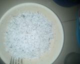 A picture of step 3 of Coconut Candy.