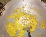 A picture of step 2 of Kesar Mawa Modak.