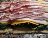 Foto del paso 3 de la receta: Strudel de espinacas, bacon y queso