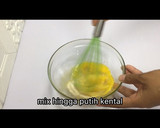 Foto langkah ke 1 dari resep Bolu susu 1 telur tanpa mixer.