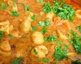 A picture of step 5 of Mushroom masala.