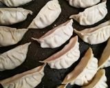 A picture of step 9 of Duck Confit Gyoza.