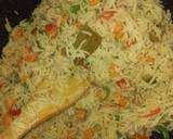 Extra veggie Coconut fried rice recipe step 5 photo