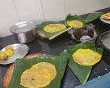 A picture of step 3 of Poran poli (south indian style).