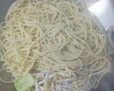 Gambar langkah 7 resipi Yakisoba (Japanese stir fry noodles) by Rina.