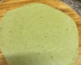 A picture of step 6 of Baby spinach wheat paratha/green paratha.