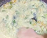 A picture of step 2 of Cheesy white sauce Pasta.