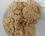 A picture of step 8 of My Pear Crumble with IceCream 💛.