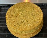 Hình bước làm 9 của món Matcha chiffon