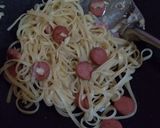 Foto langkah ke 4 dari resep Fettucini Aglio Olio with Dori Crispy.