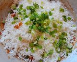 A picture of step 5 of Mexican Rice.