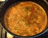 Une image de l'étape 2 de Soupe au chou tomates fenouil et basilic.